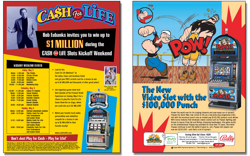 Bally one sheet events