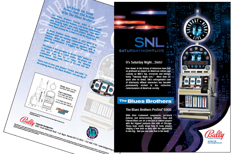 SNL game specs cut sheet