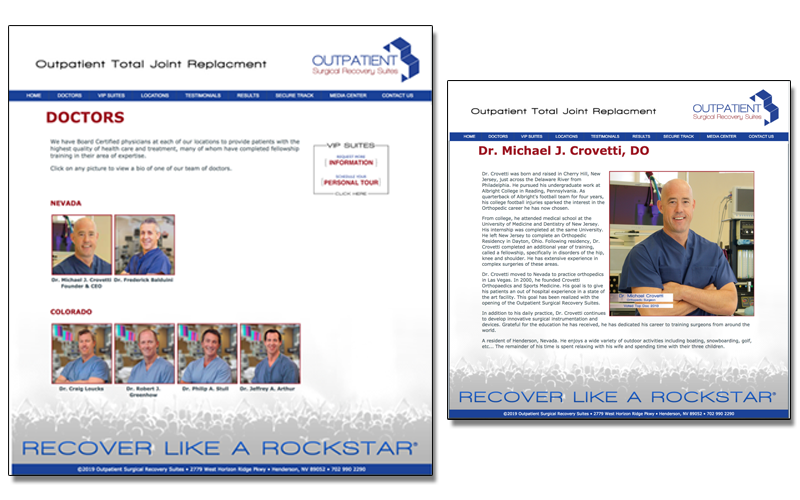 OSRS doctors bio pages