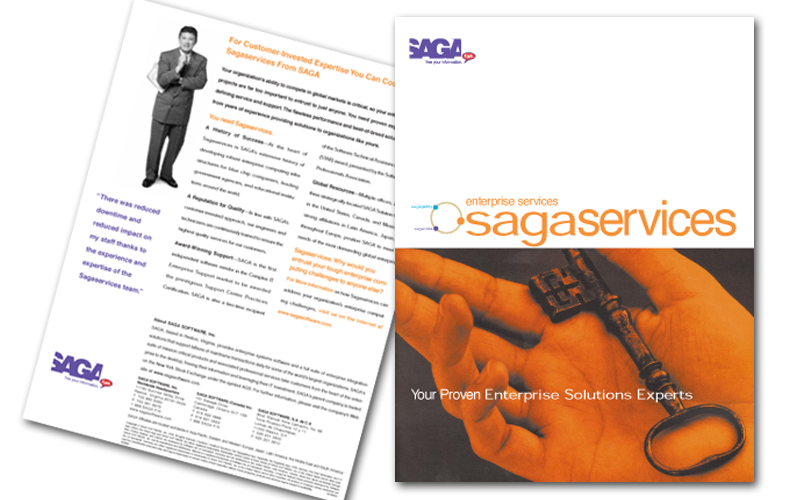 SAGA Software brochure