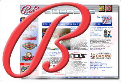 Bally Gaming website